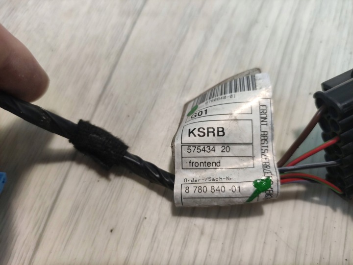 фото №7, Bmw x3 g01 жгут провод pod бампер перед 8780819