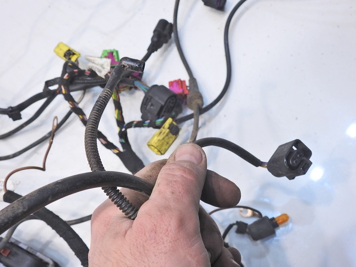 фото №9, Жгут установка камеры двигателя a6 c6 2.0 tfsi