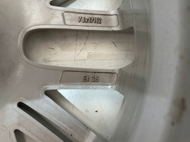 фото №15, Borbet диски комплект vw polo 6q0 5x100 7j x 17" et 38 6q0071492