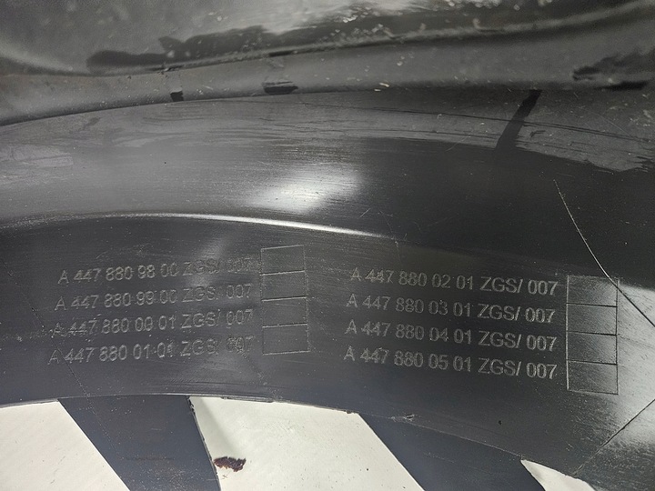 фото №14, Mercedes benz vito iii w447 2014 - 2019 бампер перед a4478809800