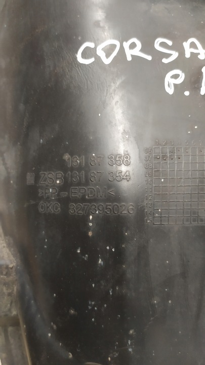фото №13, #13187356#13187358# підкрилки перед лівий комплект opel corsa d 1.3 cdti