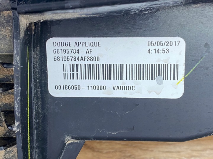 фото №9, Накладка кришки задньої багажника лампи dodge challenger 2015+ usa