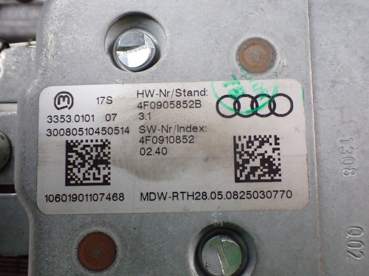 фото №7, Колонка рулевая блокировка руль audi a6 c6 2.7 tdi европа 4f0905852b