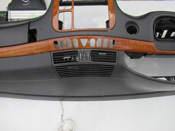 фото №9, Mercedes w220 панель консоль капот ремені подушки