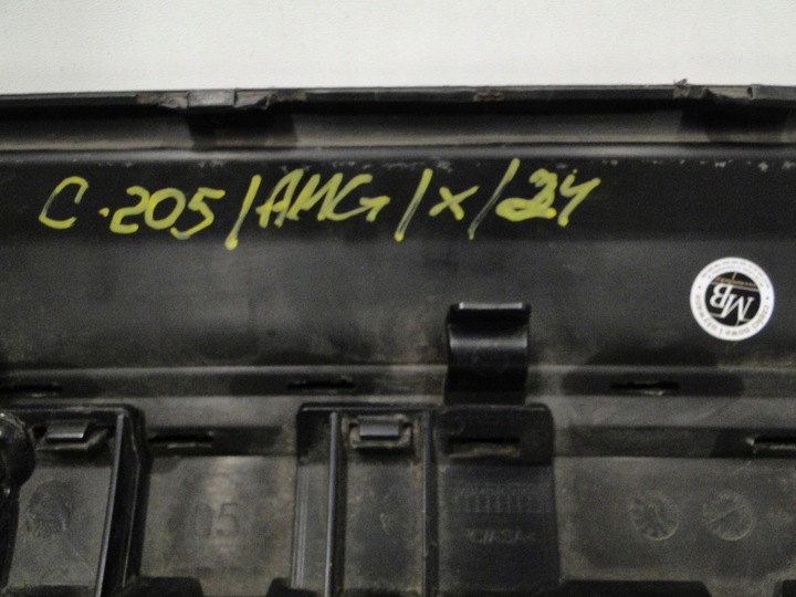 фото №11, Mercedes c клас w205 s205 205 рестайлінг дифузор зад задній бампера amg + рама