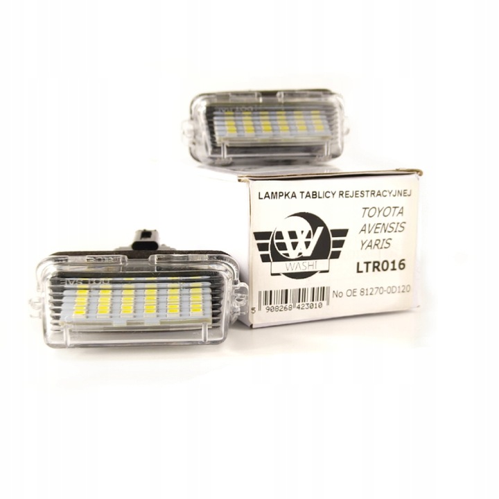 фото №1, Led подсветка номерного знака регистрационный лампы