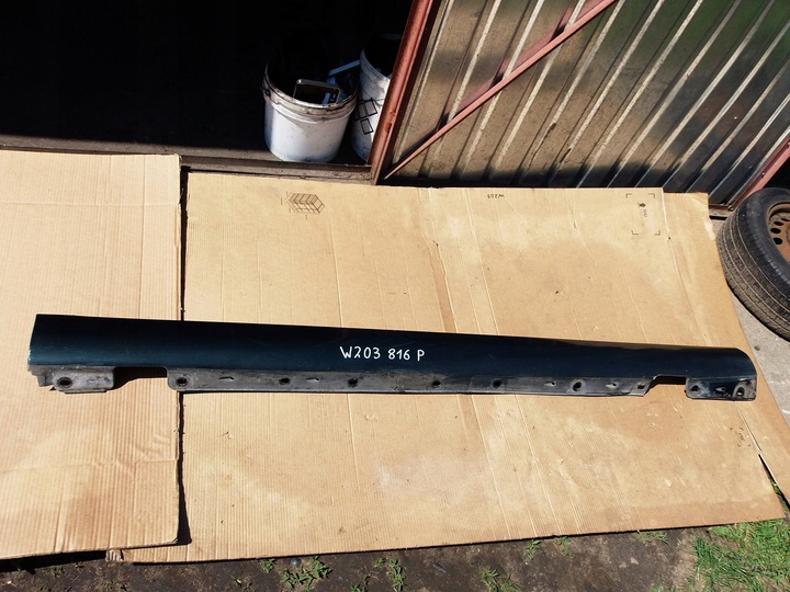 фото №1, Планка накладка пороговая правая mercedes c w203 2,2 cdi универсал 816