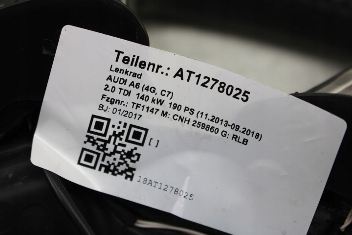 фото №11, Audi a6 a7 кермо з підігрівом 4g0419091n 4g0 419 091 n inu - soul czer