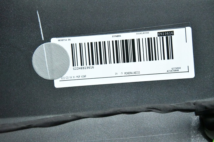 фото №13, Бампер зад задній bmw 4 g22 g23 м-пакет a96 мінерально-білий