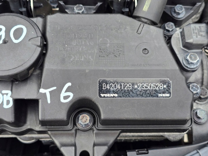 фото №7, Volvo s60 s90 v90 xc60 xc90 двигатель комплектный 2.0 t6 b4204t29 119tyś.km