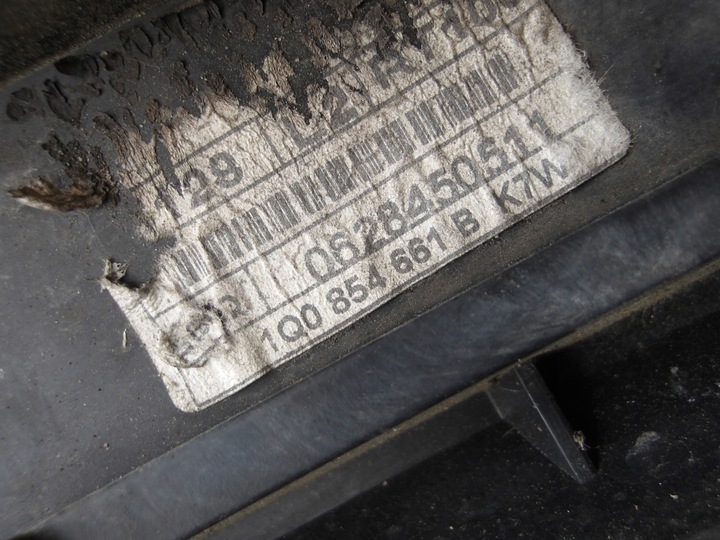 фото №7, Vw eos 06-10 решётка бампера левая 1q0854661b