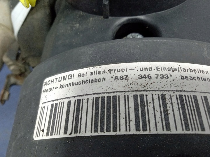 фото №4, Seat alhambra i 1.9 tdi 130km двигатель дизель asz