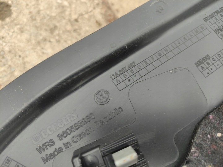 фото №7, Vw volkswagen id4 id.4 боковина багажника лівий зад задній 11a867427q