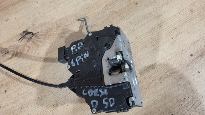 фото №8, Замок правые перед opel corsa d 06- 5d 6 pin 13258274