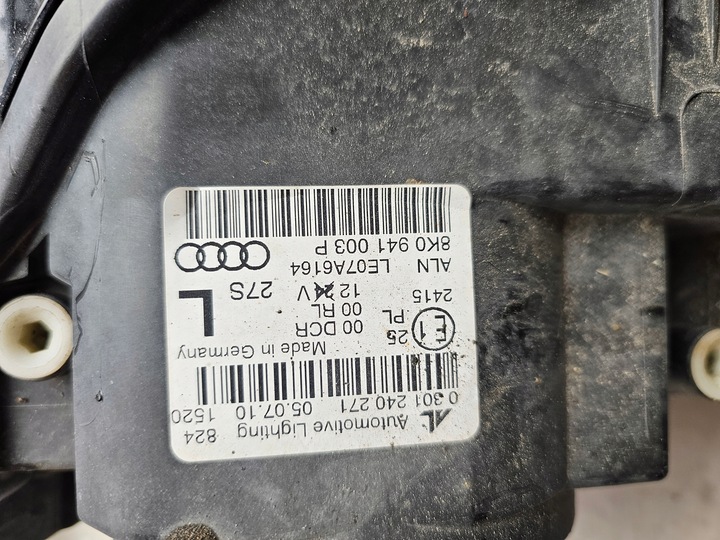 фото №12, Лампа ліва передня перед фара audi a4 b8 8k led ксенон розпилювач eu
