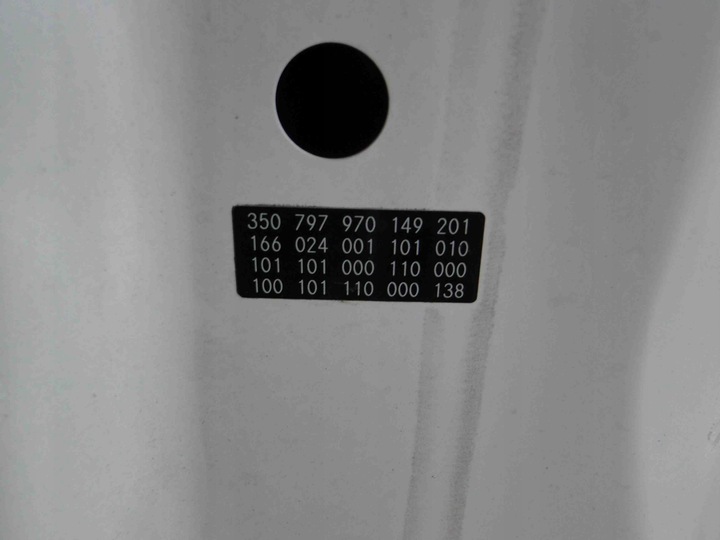 фото №8, Mercedes ml w166 166 капот крышка двигателя 149