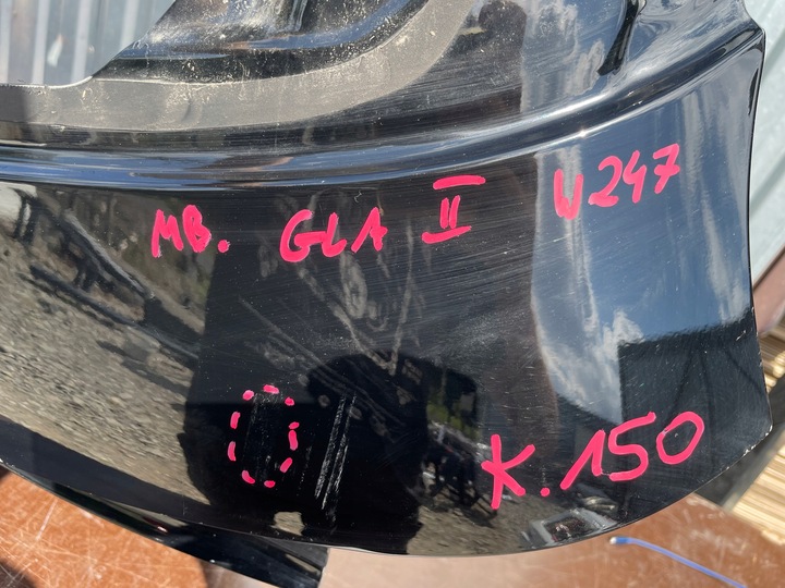 фото №6, Крышка багажника задняя mercedes gla w247 зад