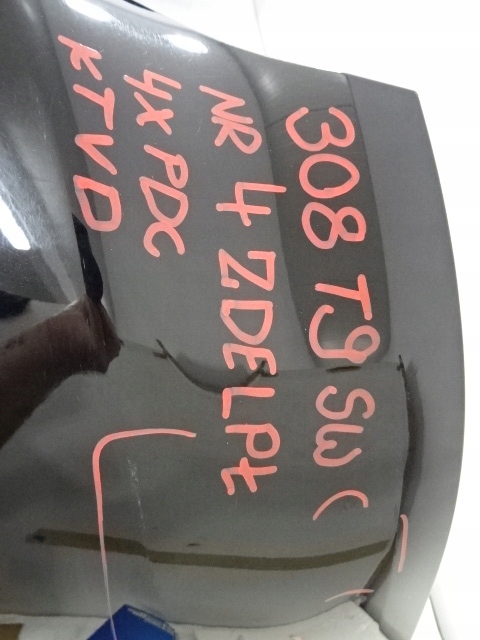 фото №16, Peugeot 308 ii t9 універсал sw бампер задній ktvd 4xpdc