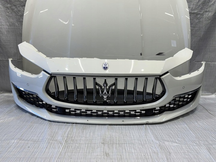 фото №5, Перед комплектний бампер капот лампи maserati ghibli m157 gt