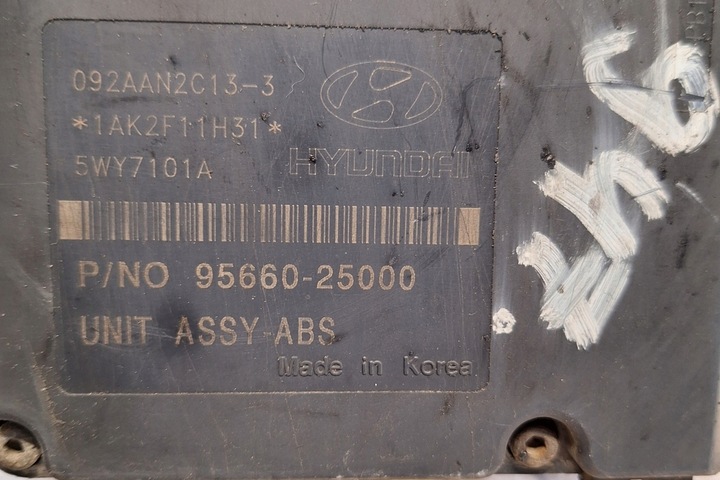 фото №7, Насос abs hyundai accent ii lc 9566025000 1.5l дизель 60kw 2003