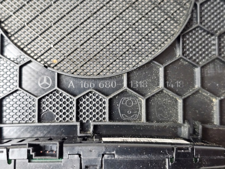 фото №5, Захист сітка динаміка консолі панелі mercedes w166 ml gle a1666801318