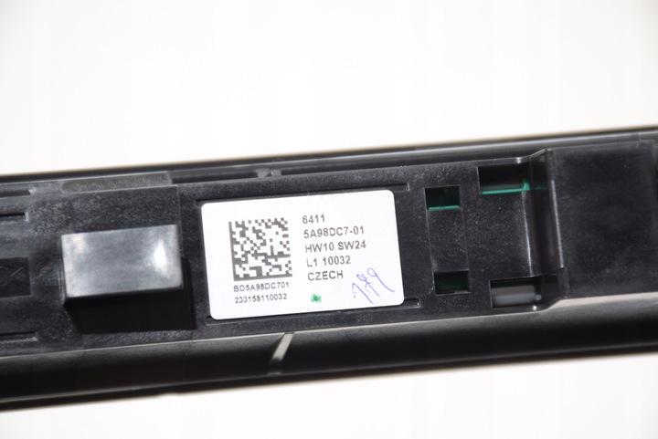 фото №9, Bmw 5 g60 планка сенсорна led dekor панелі розподільчої ece європа