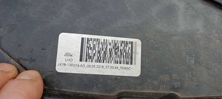 фото №6, Лампа перед передня права ford focus mk4 17-22rok повний led jx7b-13e014-ad