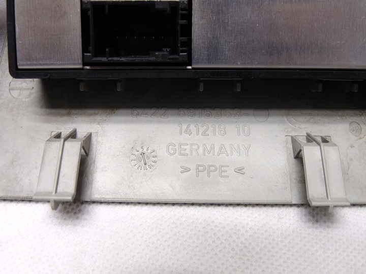 фото №5, Решітка панель керування кондиціонера зад bmw e65 e66 69440044 6915353