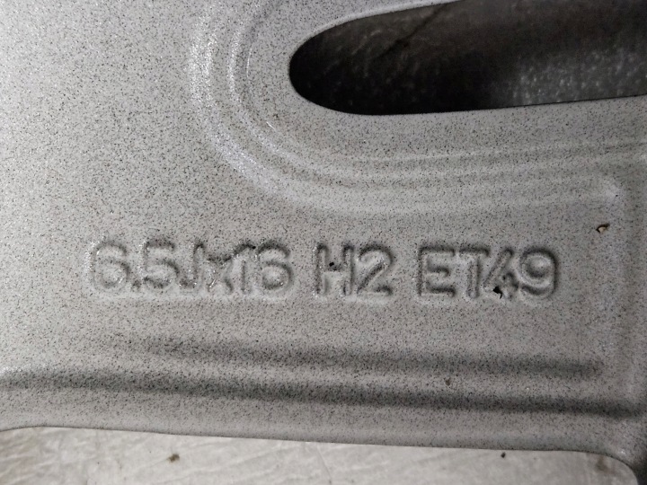 фото №14, Диски mercedes a b c cla gla klasa w177 6,5x16 16 a246 w246 a2464010000