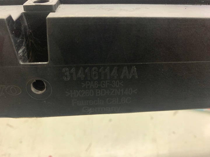 фото №8, Pas переднє підсилювач панель кріплення фар 31416114aa volvo v60 s60 ii рестайлінг 13-18