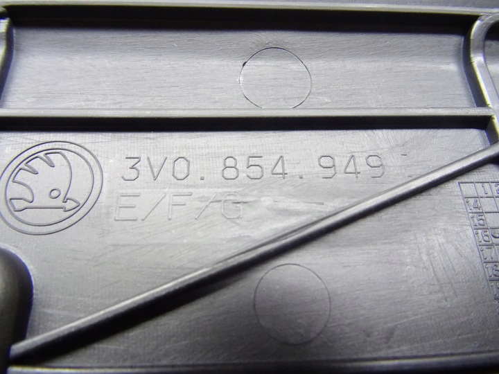 фото №10, Планка двері лівий зад superb iii 3v0 спортлайн 3v0853595a 3v0