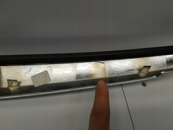 фото №8, 12+ opel zafira c накладка хром кришки зад планка