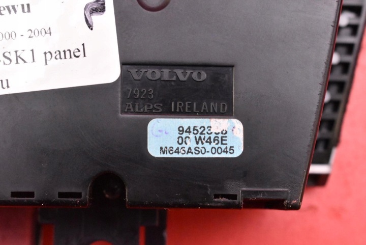 фото №9, Панель управление воздуховод климат 9452368 volvo s60 1 i 00-04