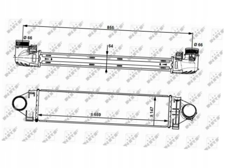 фото №6, Интеркулер land rover range rover evoque 2.0 freelander ii 2.0