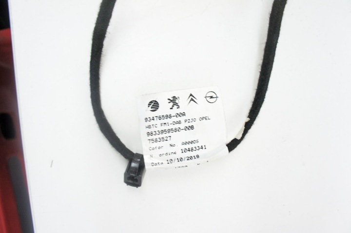 фото №6, Rm189 opel corsa f джгут інтер'єру кабіни 9835929880 9833959580