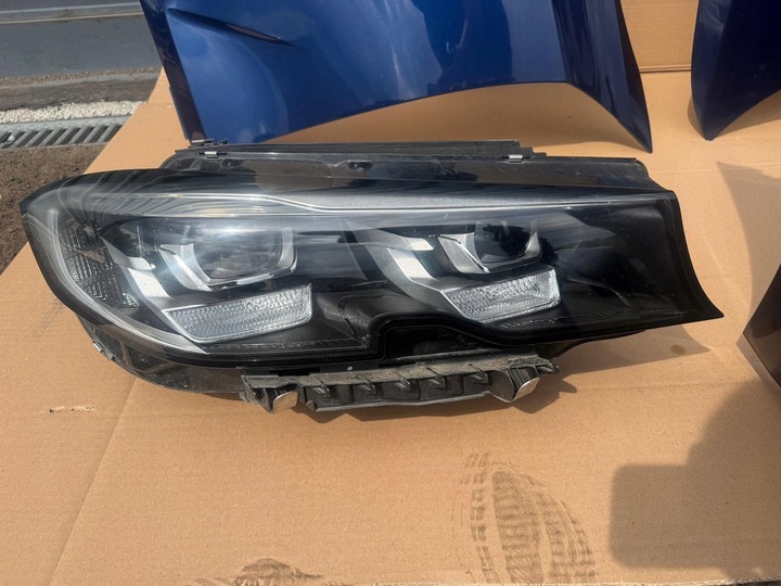 фото №6, Перед pas радиатор бампер капот pdc лампа крылья bmw 3 g20 g21