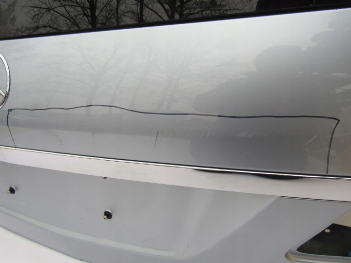 фото №7, Mercedes-benz gl gls x166 166 крышка багажника