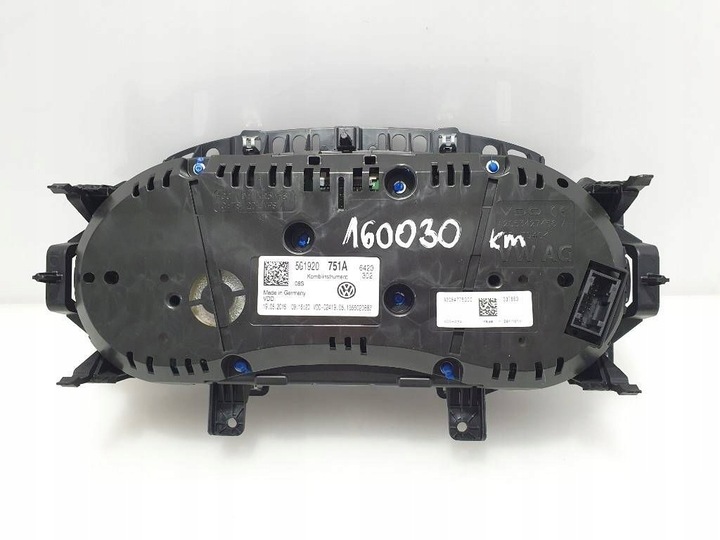 фото №10, Vw golf vii 2016 спідометр  / спідометр 5g1920751a пробіг 160 030 km