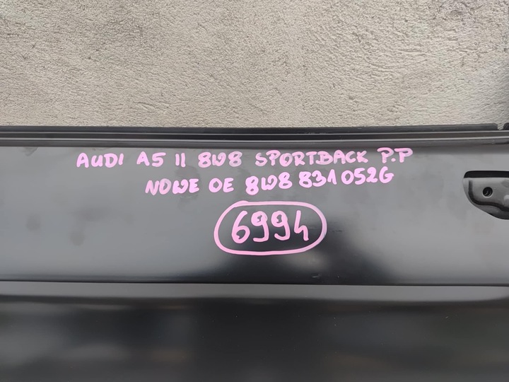 фото №14, Audi a5 ii 8w8 f5 sportback дверь правые перед передние новое оригинальный номер 6994