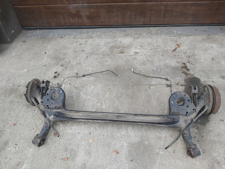 фото №8, Toyota yaris ii iii балка підвішування зад барабани замінник