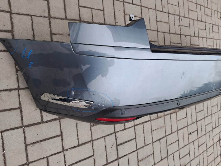 фото №9, Citroen c5 iii x7 sedan бампер заднее