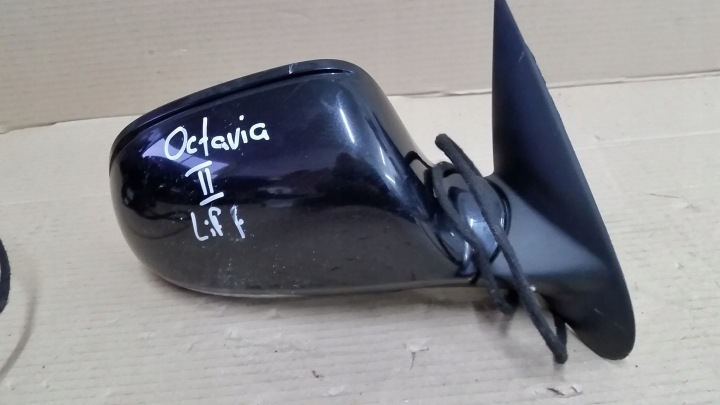 фото №14, Зеркало правое lub левое skoda octavia ii 2 рестайлинг 9910 9 pin европа комплект.