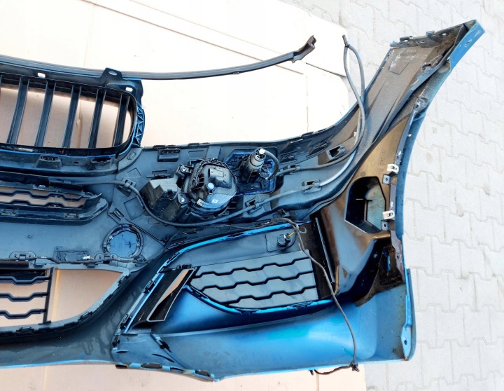 фото №11, Bmw x6 f16 x5 f15 18r. бампер перед комплектний м-пакет рестайлінг колір c16/5