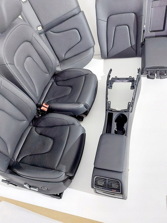 фото №10, Audi a5 сиденья обшивки chłodzone sportback jak новое 8t //