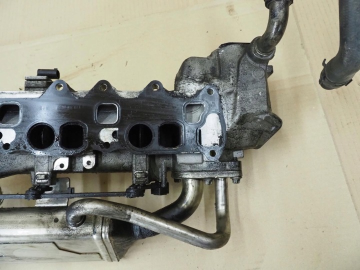 фото №16, Колектор впускний  радіатор egr a6420906637 mercedes w212 3.0 cdi 642