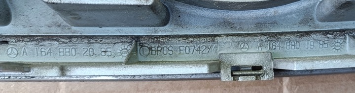 фото №14, Mercedes ml w164 решітка решітка радіатора рестайлінг