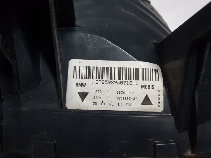 фото №6, Bmw f30 11-14r лампа левая зад 7259893