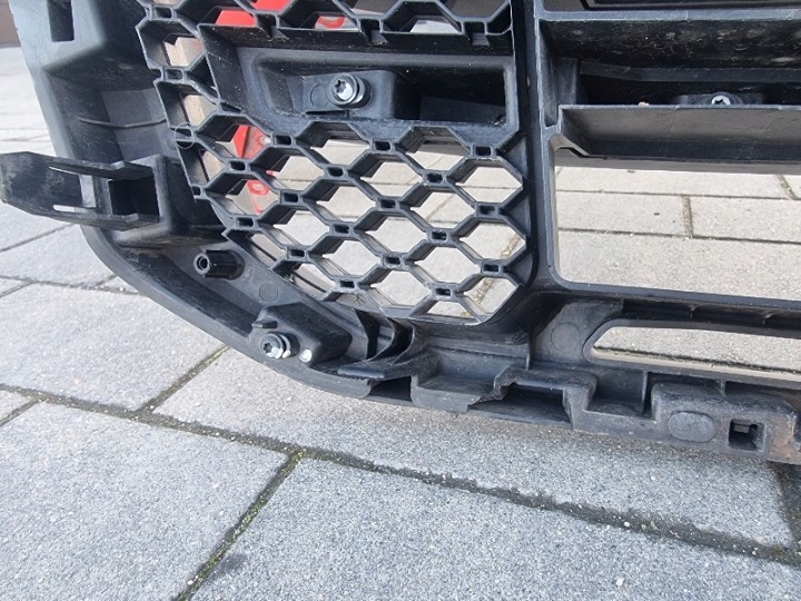 фото №7, Ford ranger 5 v рестайлинг бампер передний перед решётка решётка