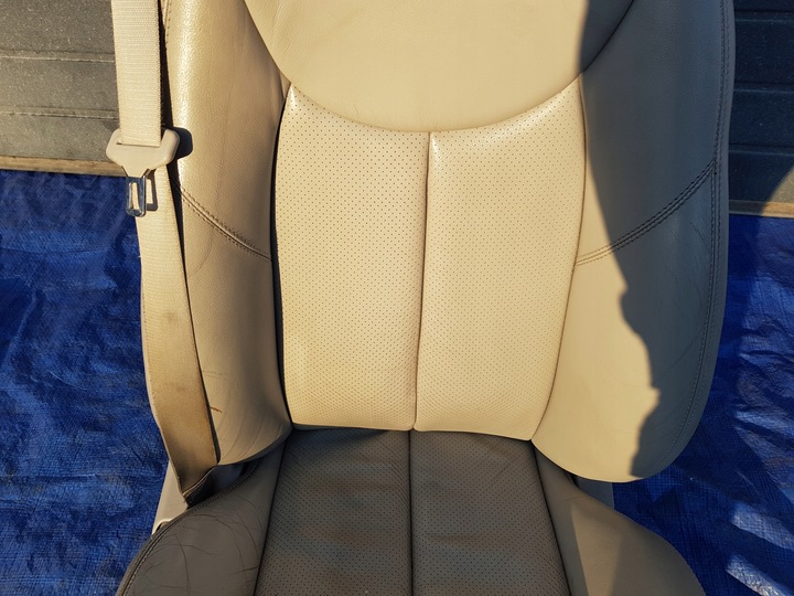 фото №6, Mercedes sl r230 w230 комплектний сидіння правий сірий