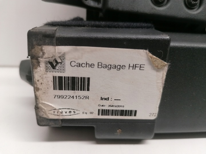 фото №7, Renault kadjar рестайлинг ролета багажника оригинал 2018-